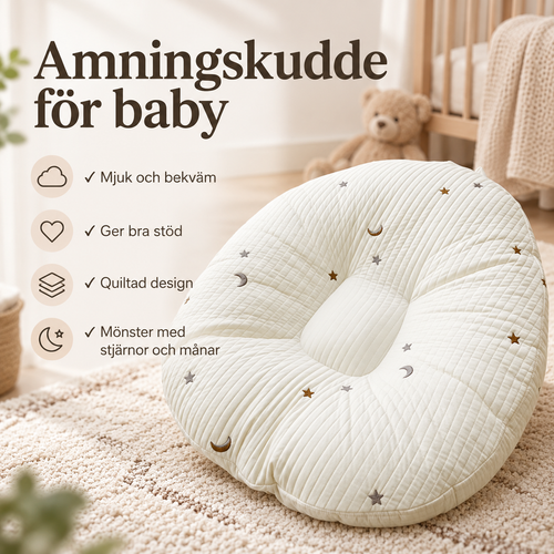 Amningskudde med Ryggstöd