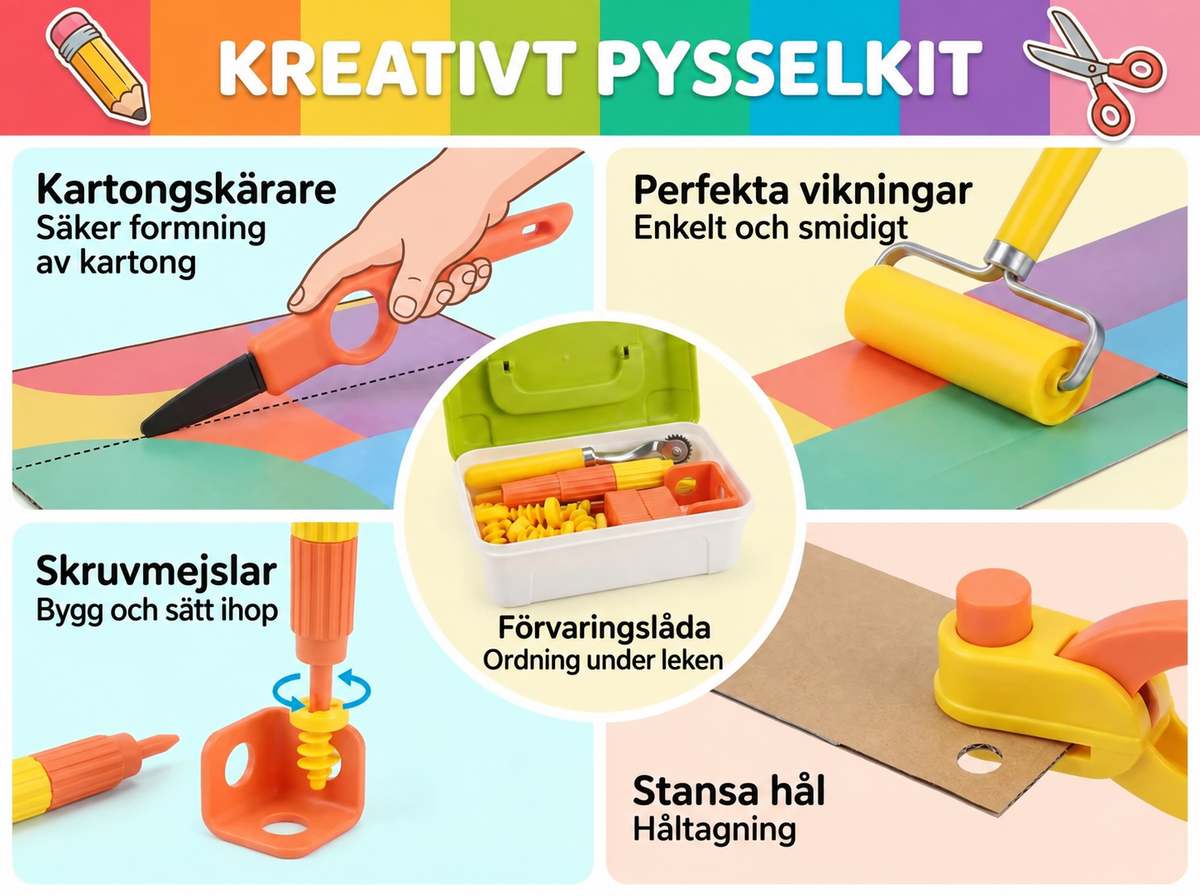 ByggFix™ Kreativt Verktygsset