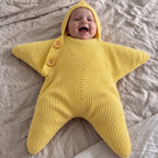 MiniStar™ Virkad Stjärnoverall för Baby
