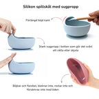 BabyVille - Matset 5 Delar med Sugpropp